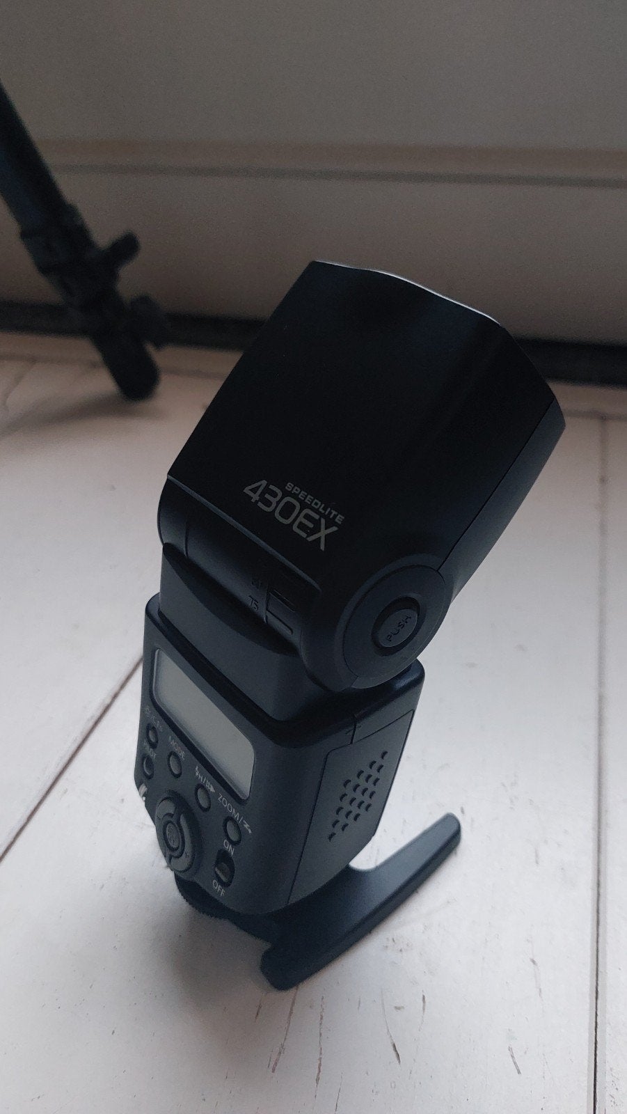 Canon Speedlite 430EX externe flitser met hoesje, Ophalen, Canon, Canon, Externe flitser