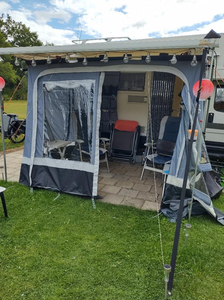 Tent, Ophalen, Gebruikt