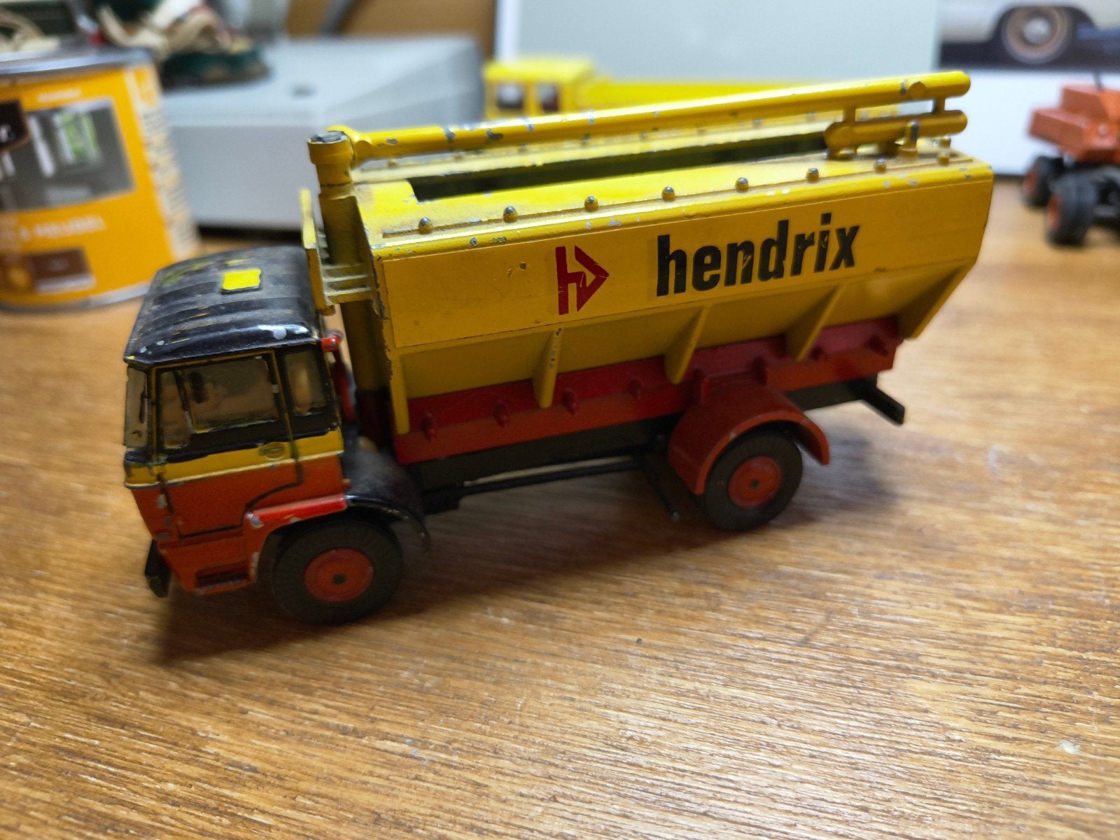 DAF Hendrix bulkwagen dag 2000 lion toys , cars., Ophalen of Verzenden, Gebruikt