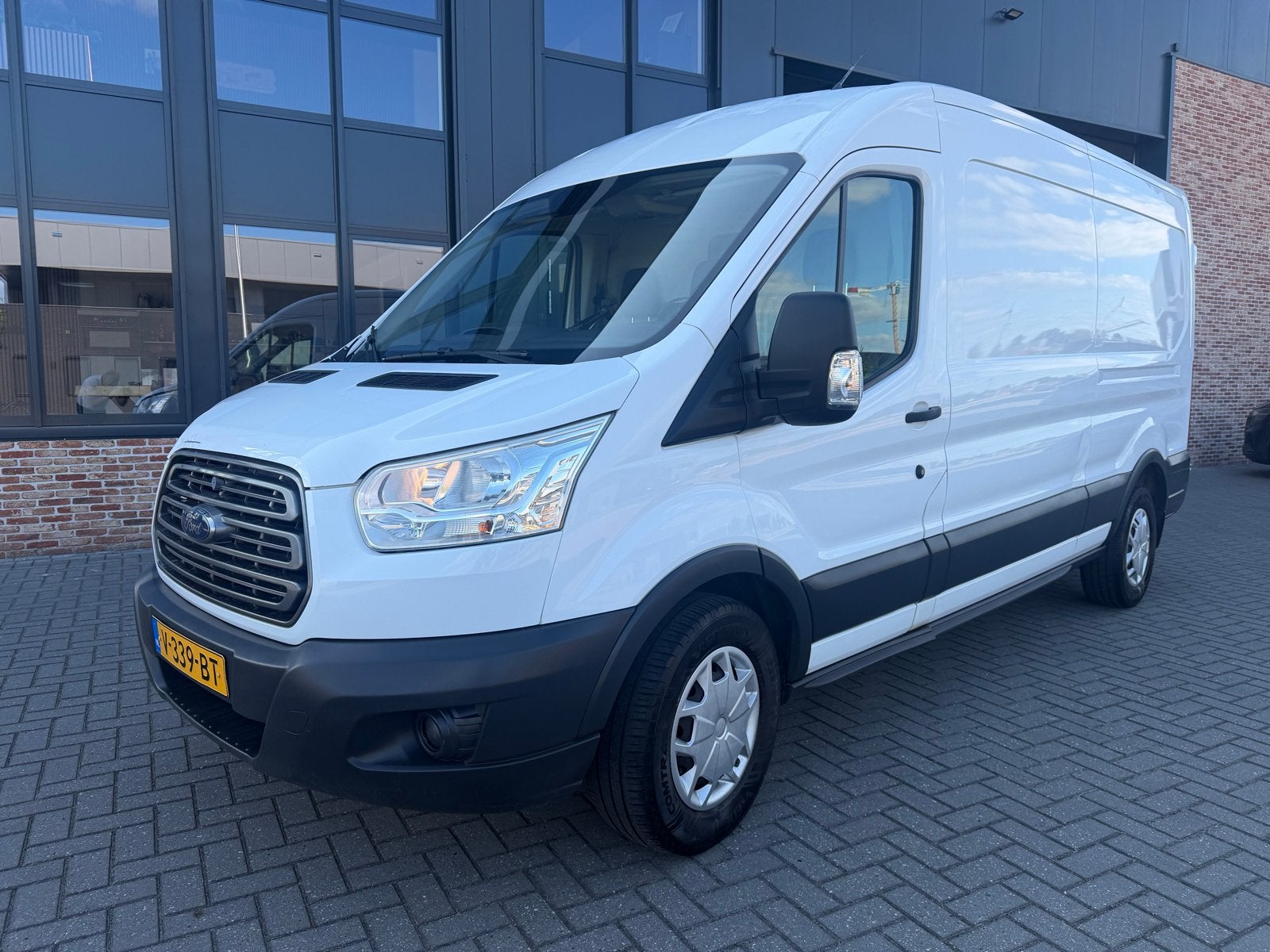 Ford Transit 2.2 Tdci 92KW 2016, 13 km/l, 4 cilinders, Wit, Bedrijf