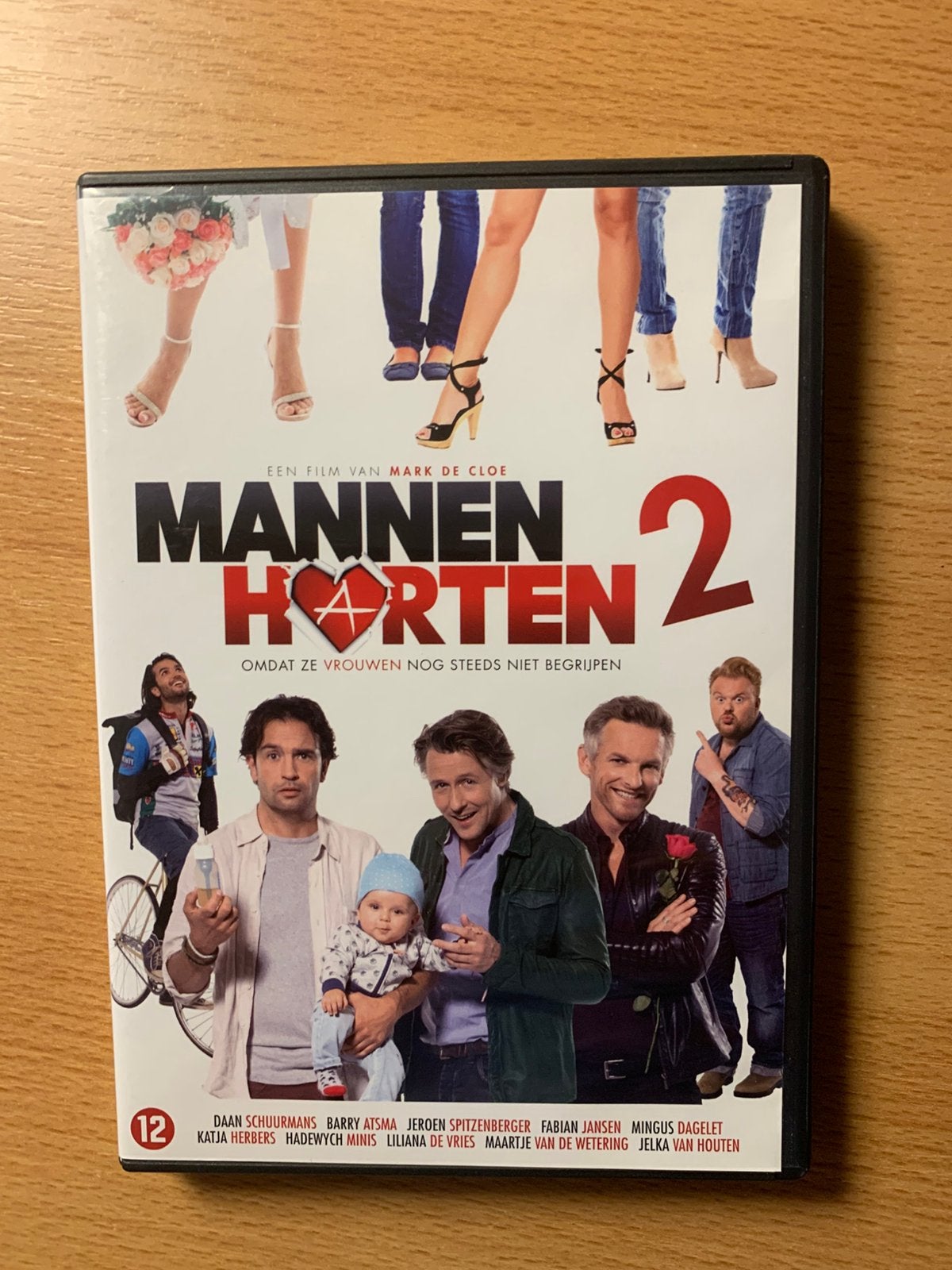 Mannenharten 2, Cd's en Dvd's, Dvd's | Nederlandstalig, Ophalen of Verzenden, Zo goed als nieuw