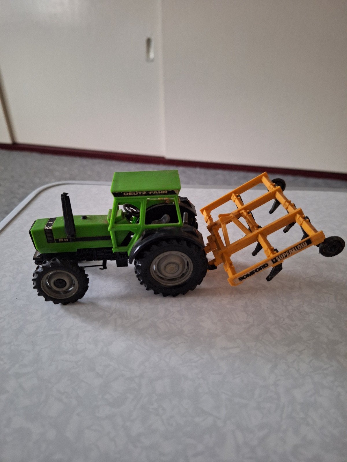 Deutz-Fahr tractor met Bomford Superflow ploeg, Ophalen of Verzenden, Gebruikt
