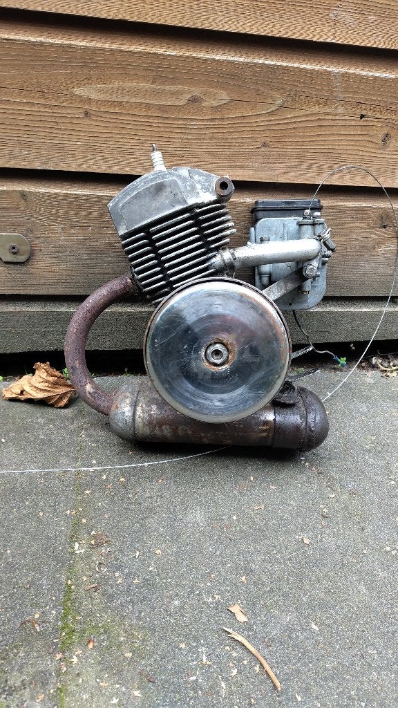Mobylette AV7 motor, Ophalen of Verzenden, Gebruikt, Blok, Overige merken