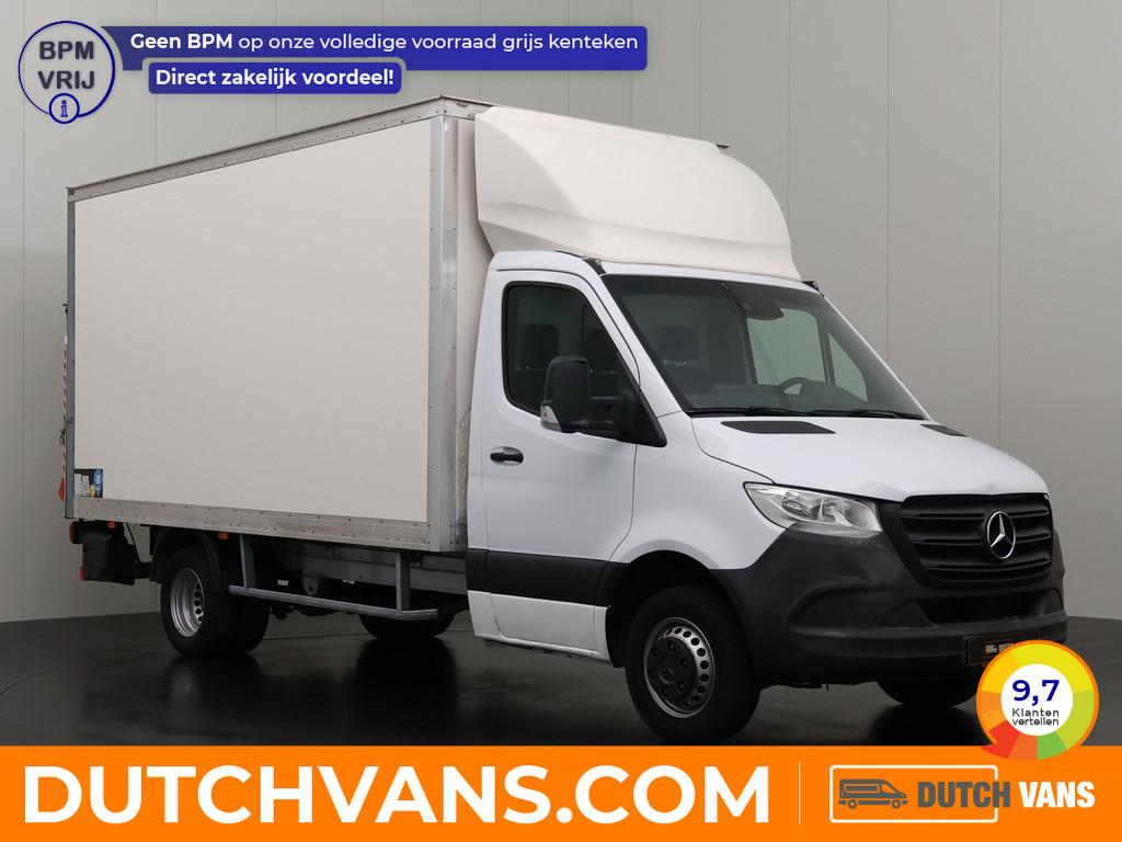 Mercedes-Benz Sprinter 515CDI 9G-Tronic Automaat Bakwagen+La, Auto's, Automaat, Stof, Gebruikt, Wit