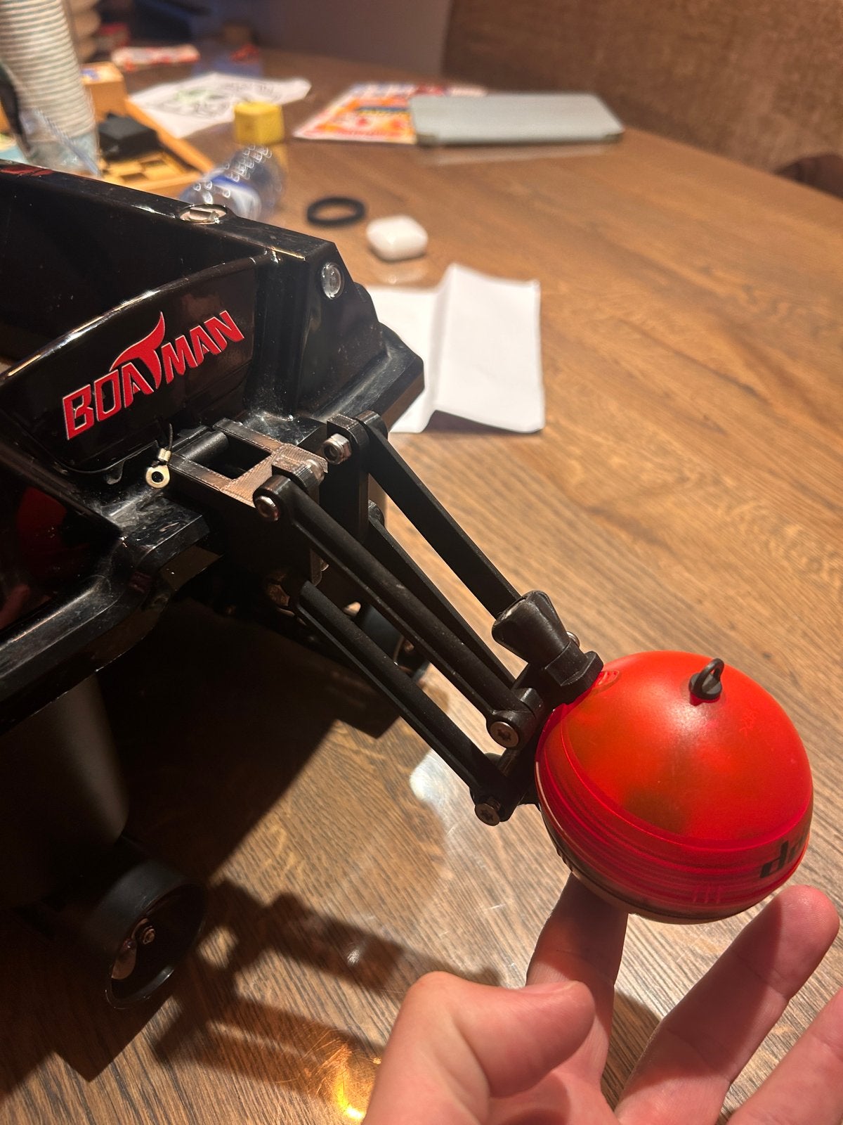 Deeper mount / steun voor vulcan mini, Watersport en Boten, Ophalen of Verzenden, Zo goed als nieuw, Overige typen