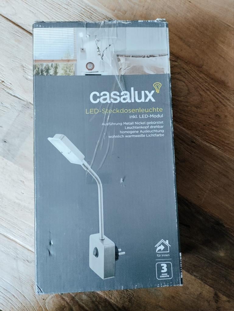 Nieuwe Casalux LED- stekkerlamp met LED-Modul, Huis en Inrichting, Led-lamp, Minder dan 30 watt, Nieuw, Overige fittingen