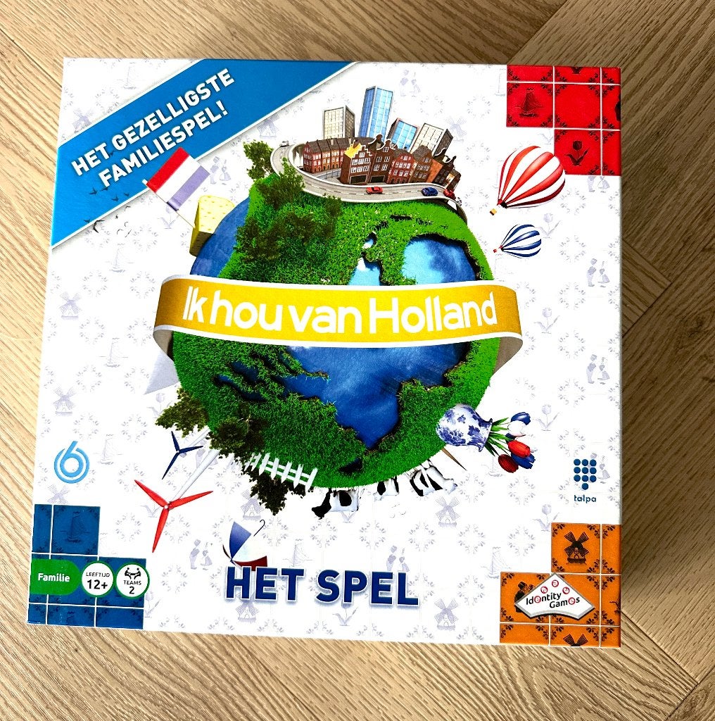 Gezelschapsspel Ik hou van Holland nieuw in de doos, Ophalen of Verzenden, Nieuw