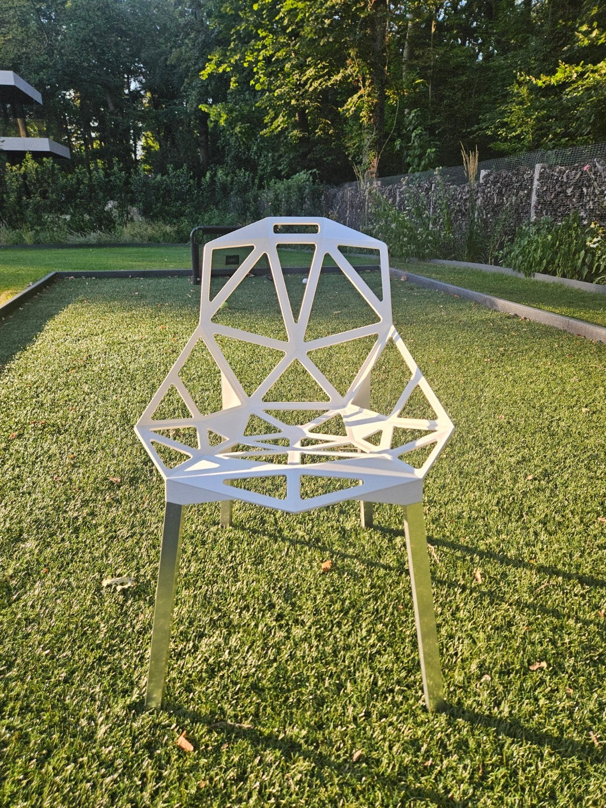 Magis Chair One Konstantin Grcic Design Stoe Witl, Huis en Inrichting, Ophalen, Wit, Modern Design, Industrieel, Zo goed als nieuw