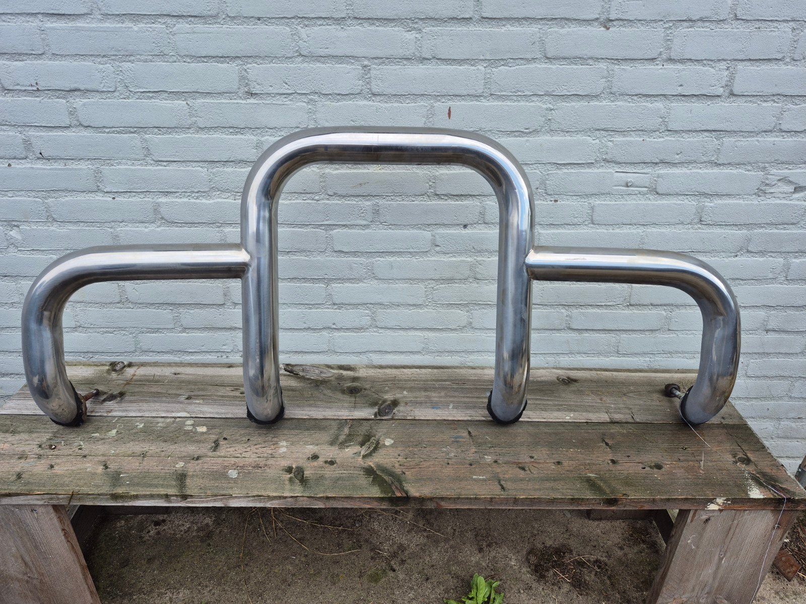 Jeep CJ of YJ  bullbar. rvs 63mm, Ophalen, Gebruikt