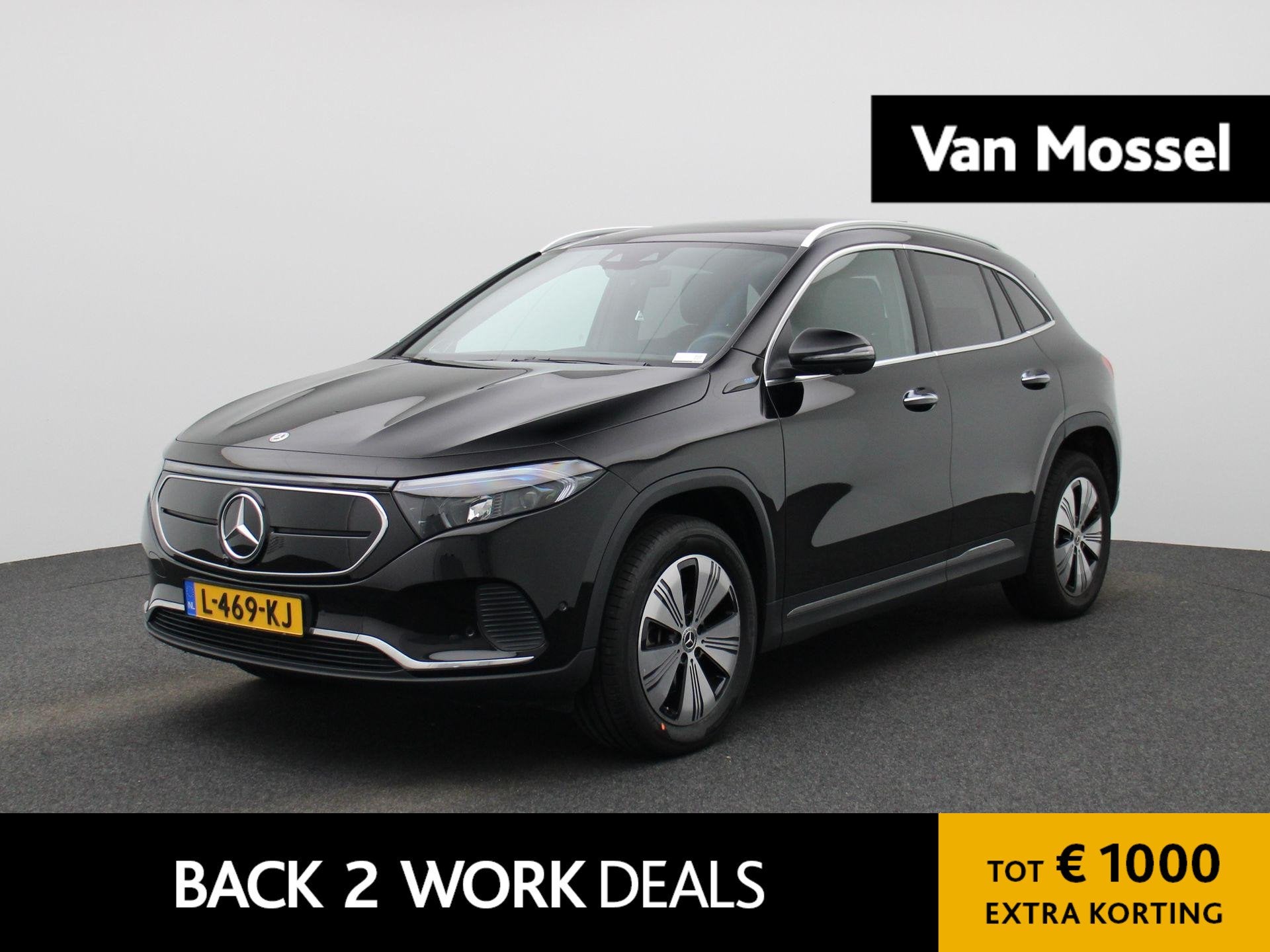 Mercedes-Benz EQA 250 Business Solution Luxury 67 kWh | SOH, Auto's, Gebruikt, 190 pk, Zwart, 424 km