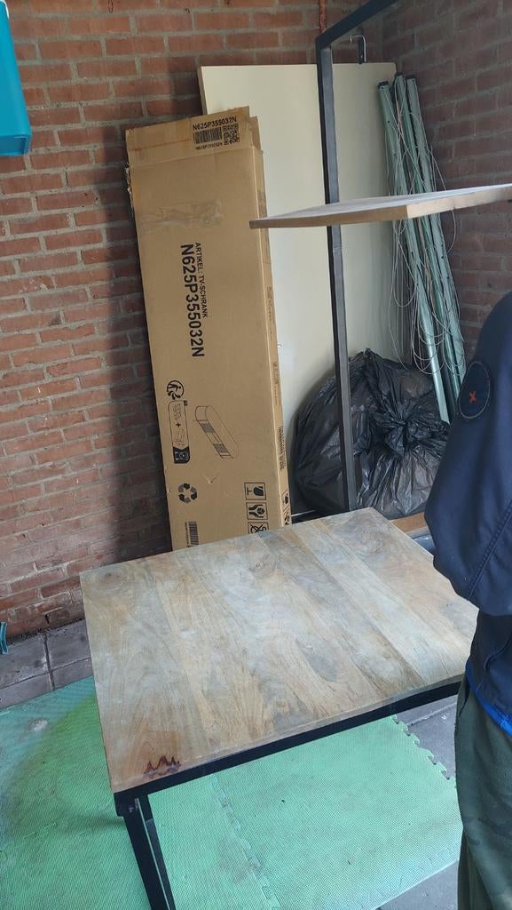 Tafel voor aan de muur, Huis en Inrichting, Tafels | Eettafels, Ophalen of Verzenden