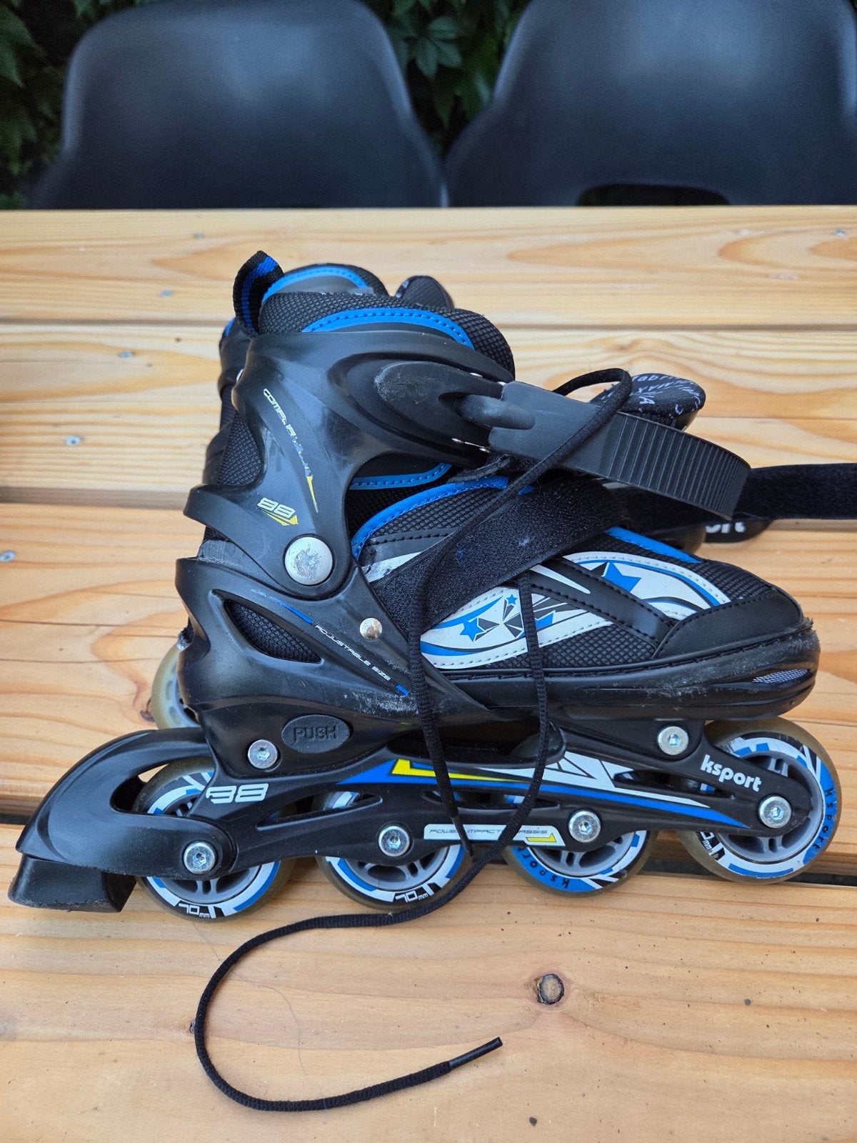 Skeelers, maat 34-37 (verstelbaar), Overige merken, Kinderen, Ophalen of Verzenden, Inline skates 4 wielen