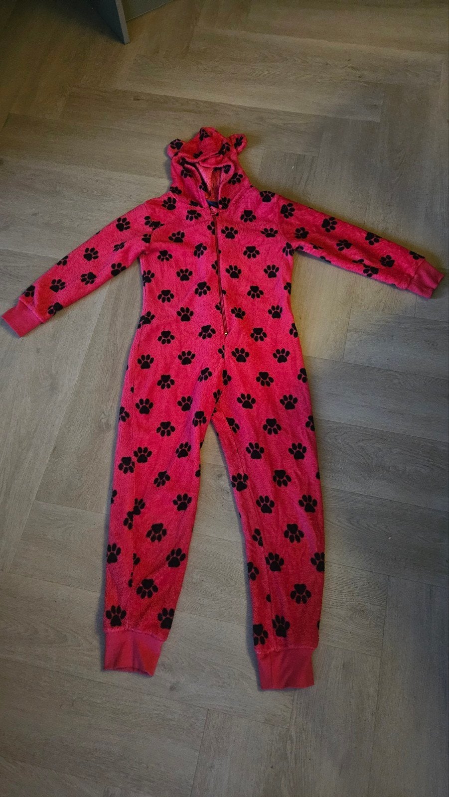 Roze onesie maat 146/152, Ophalen of Verzenden, Zo goed als nieuw, Meisje