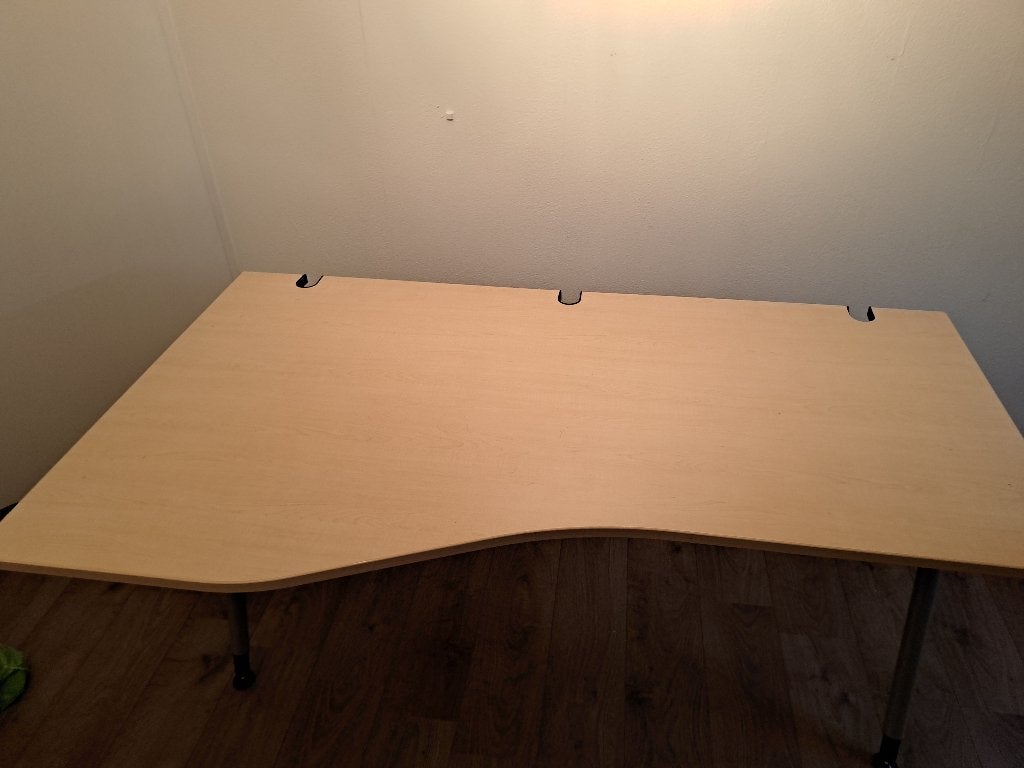 Bureau, Huis en Inrichting, Ophalen, 180 cm, In hoogte verstelbaar, Zo goed als nieuw