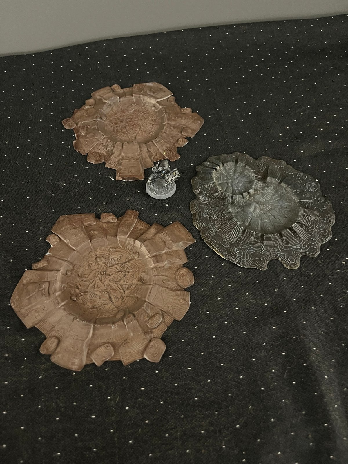 4x Terrein voor Wargames - Sci-Fi/Fantasy, Gebruikt, Ophalen of Verzenden, Warhammer 40000, Geverfd