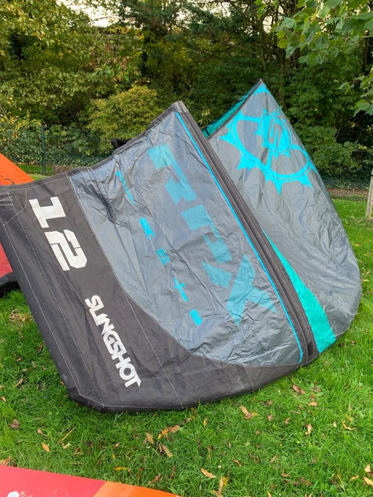 Slingshot RPX 12M 2022 - Kitesurf set te koop, Watersport en Boten, Geen board, Ophalen of Verzenden, Zo goed als nieuw, Kite