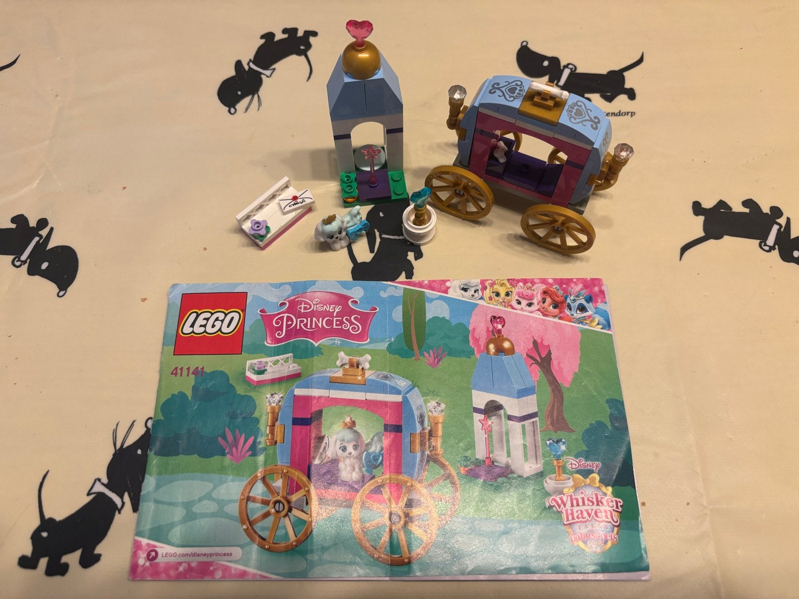 LEGO Disney Princess 41141 Whisker Haven Koets, Ophalen of Verzenden, Zo goed als nieuw, Overige merken