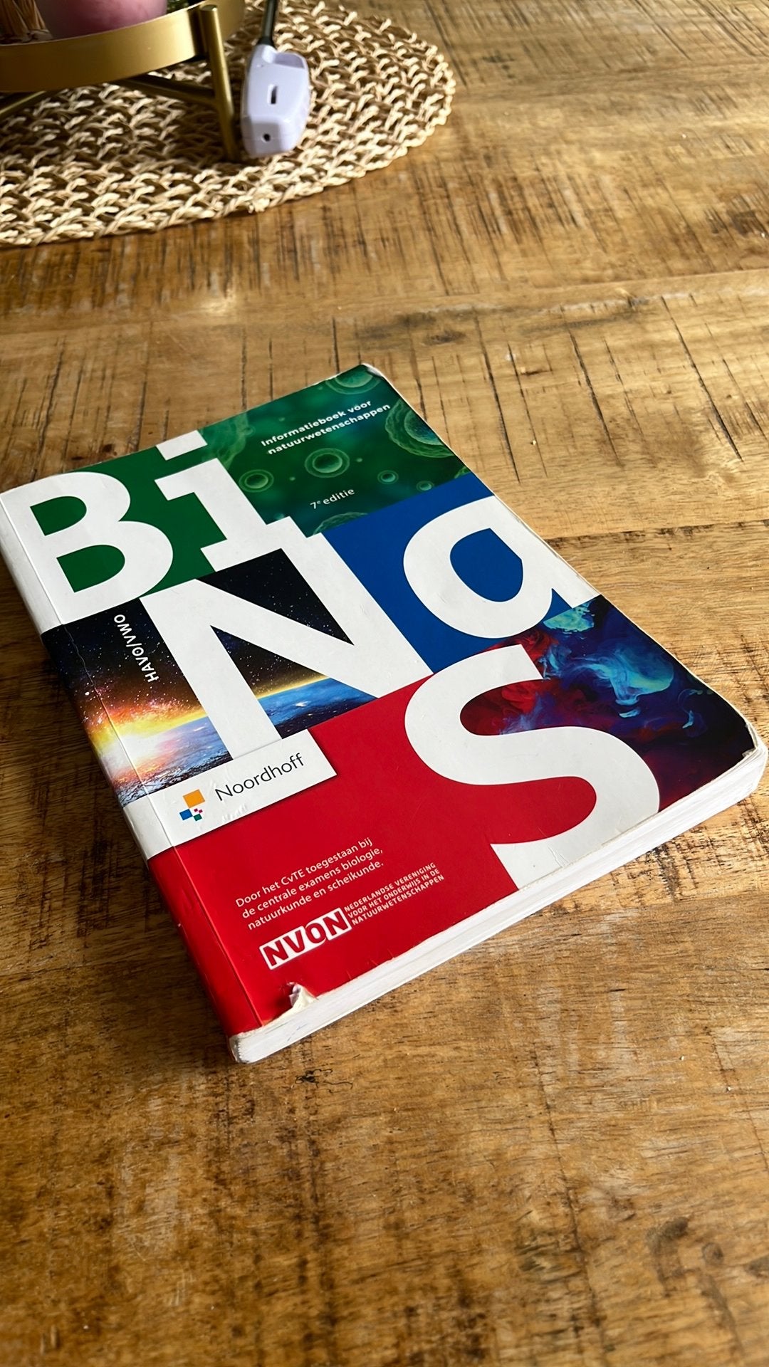 BiNaS informatieboek 7e editie Noordhoff, Diversen, Ophalen, Zo goed als nieuw