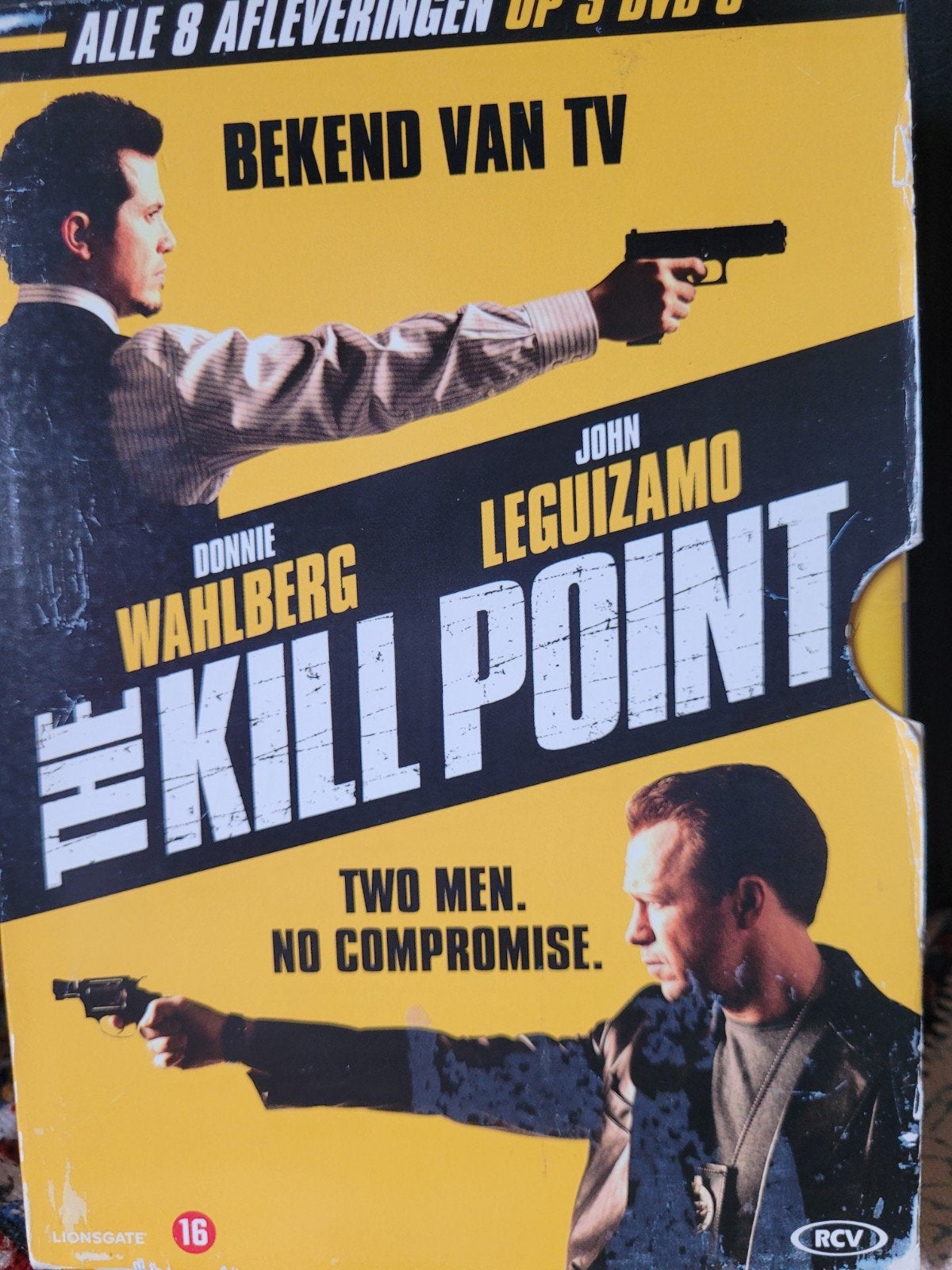 Kill Point - Alle 8 afleveringen op 3 DVD's, Cd's en Dvd's, Vanaf 16 jaar, Verzenden, Nederlands, Actiethriller