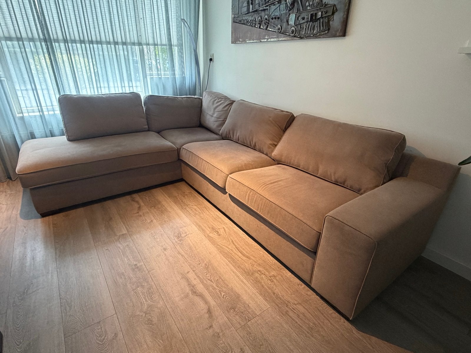 Comfortabele Hoekbank - Zo goed als nieuw, Ophalen, 250 tot 300 cm, Hoekbank, Zo goed als nieuw