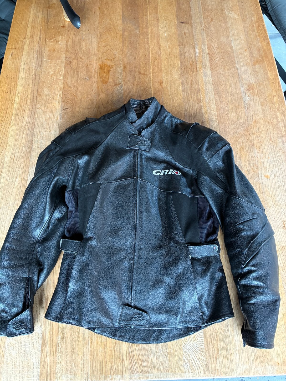 GRID. Leren Motorpak dames, Motoren, Ophalen of Verzenden, Tweedehands, Dames, Jas | leer