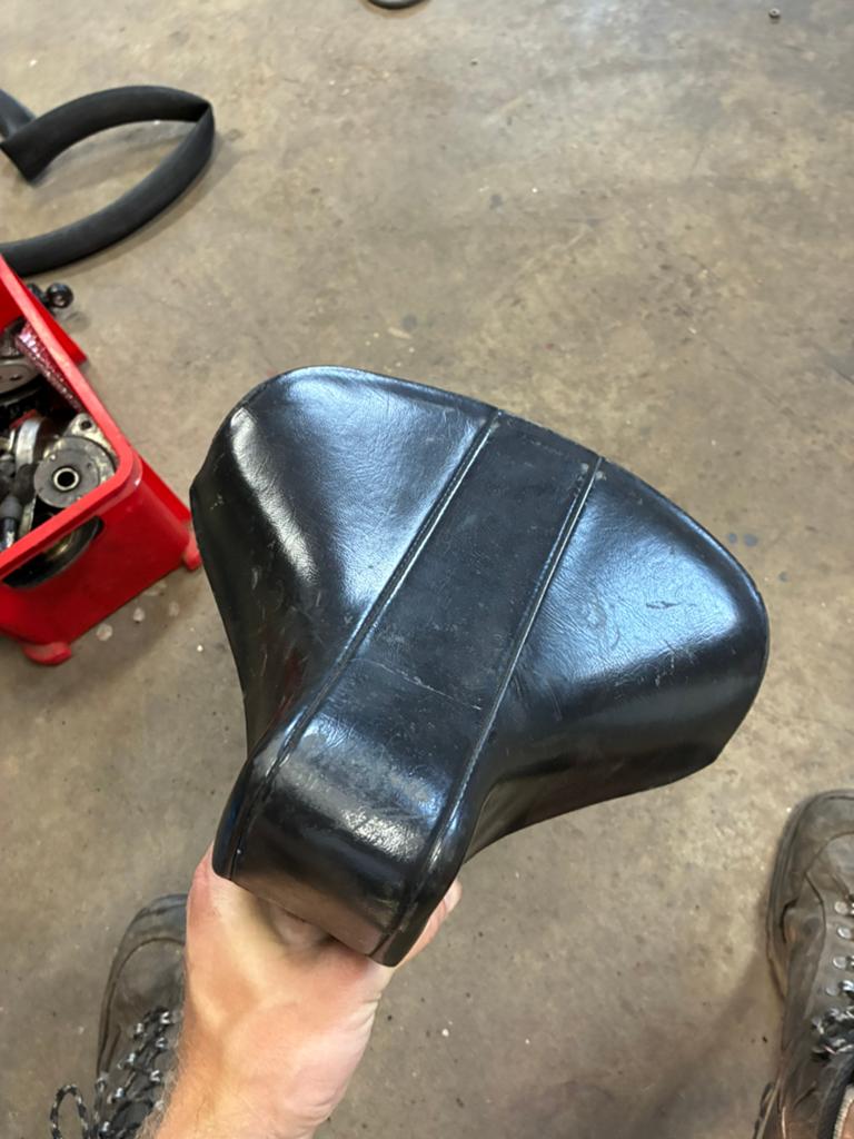 Vespa piaggio gilera citta zadel, Ophalen of Verzenden, Zo goed als nieuw, Zadel