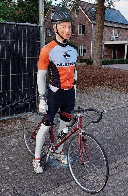 levensechte en opblaasbare Sarah en Abraham te huur, Ophalen, Zo goed als nieuw, Abraham of Sarah