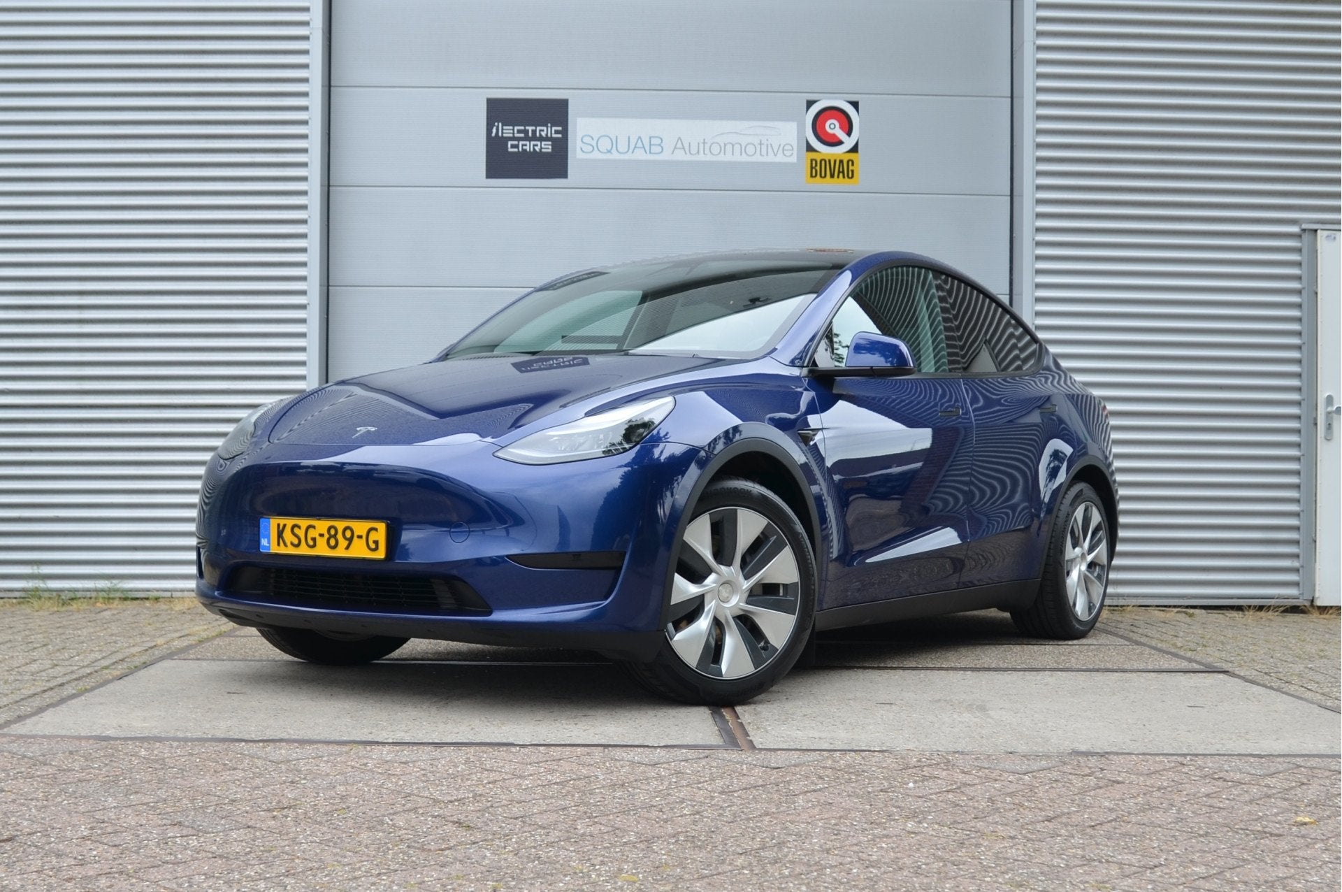 Tesla Model Y RWD 58 kWh AutoPilot3.0 Ryzen (bj 2023), Auto's, Automaat, Achterwielaandrijving, Gebruikt, Zwart