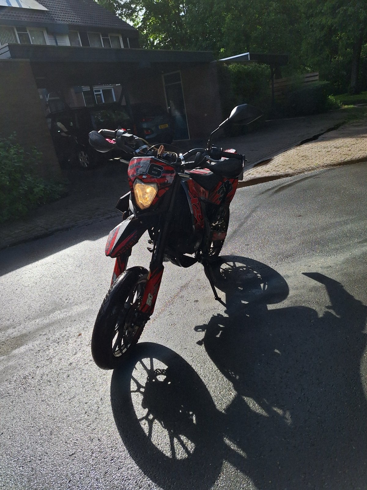 Orion Rx50 4takt - Loopt niet, voor de handige klusser, Fietsen en Brommers, Ophalen, Gebruikt, 49 cc