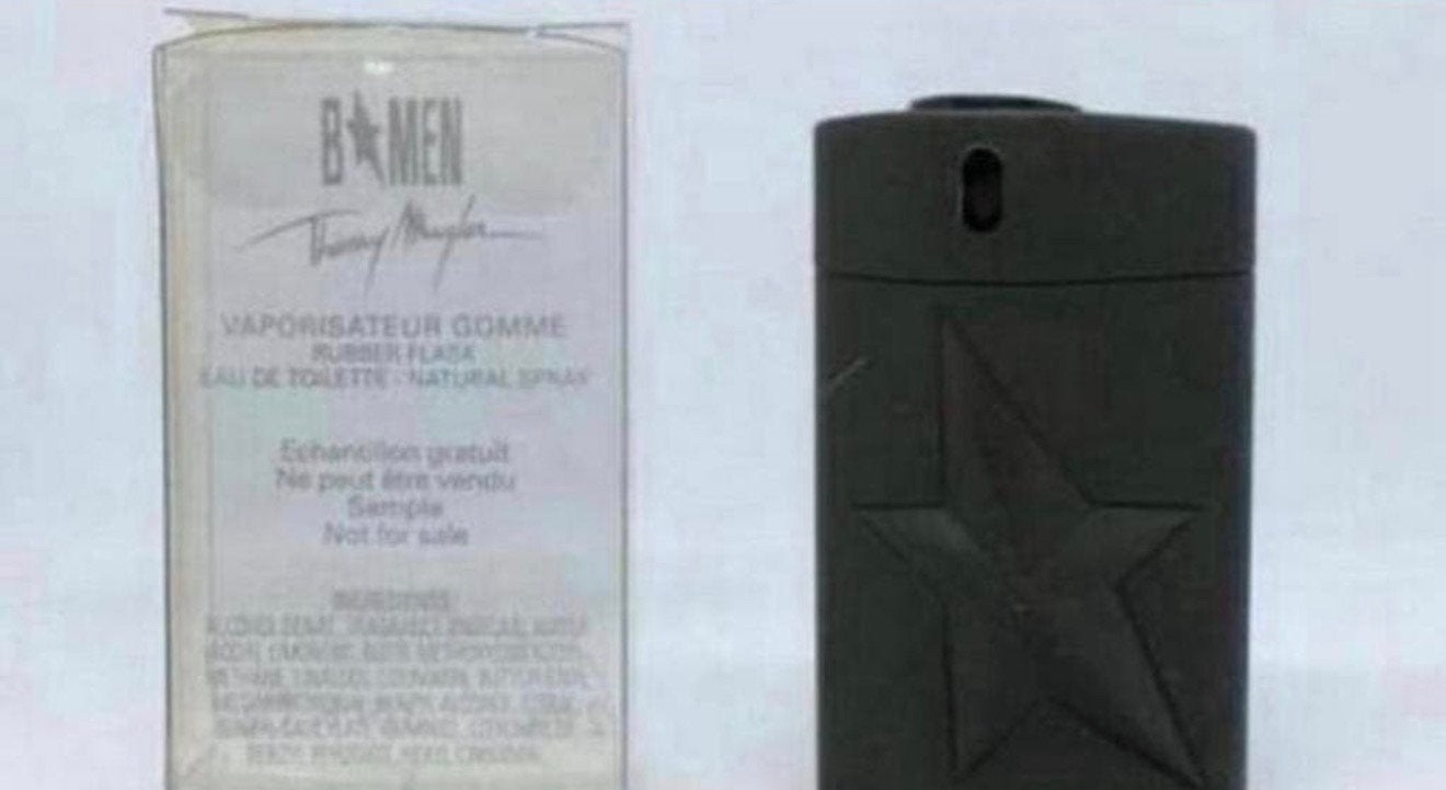 Parfum miniatuur B Men Thierry Mugler 2 ml eau de Toilette, Verzenden, Nieuw, Miniatuur, Gevuld