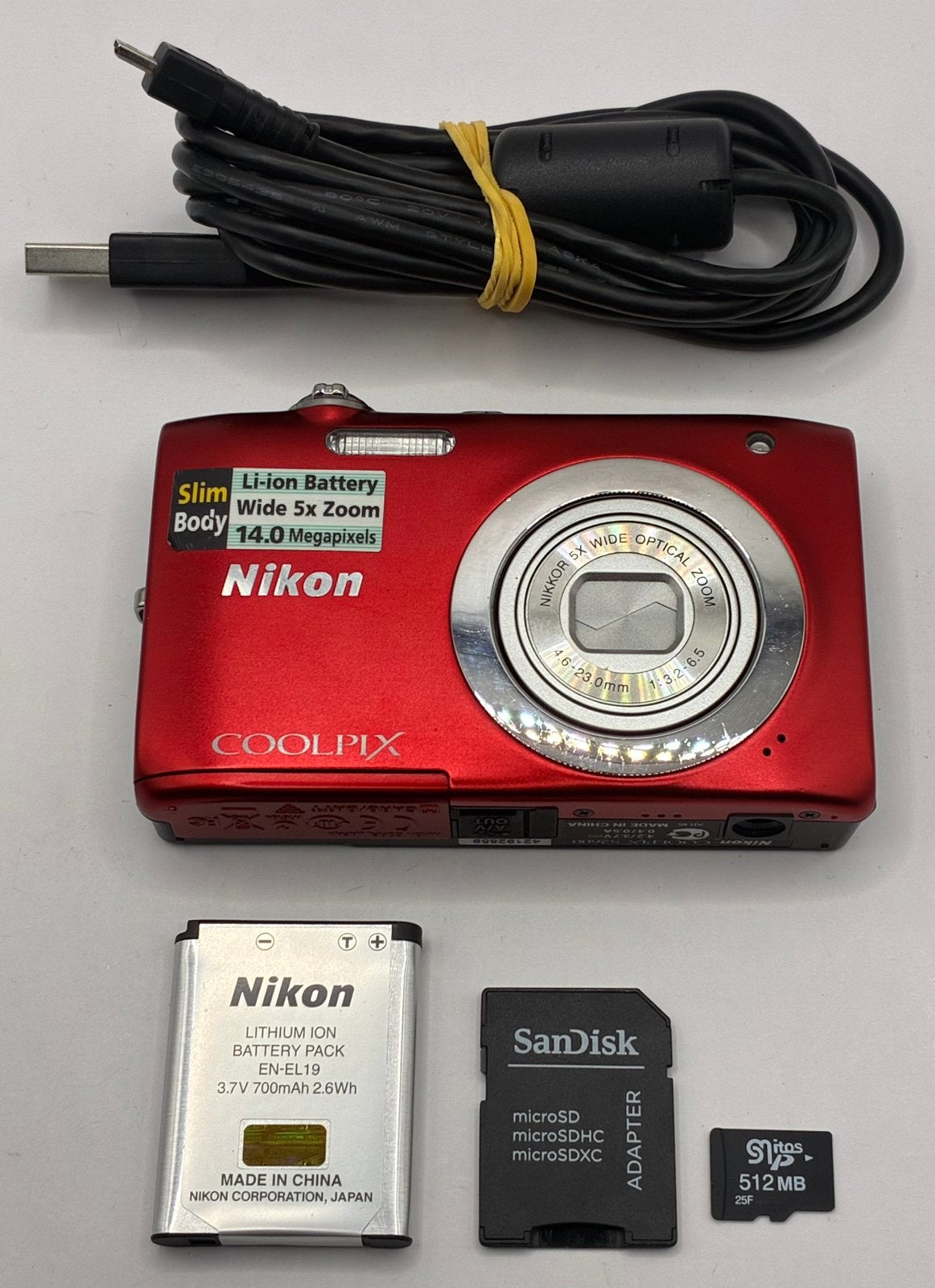 Nikon coolpix S2600 - compact camera, Ophalen of Verzenden, Zo goed als nieuw, Nikon, 8 keer of meer