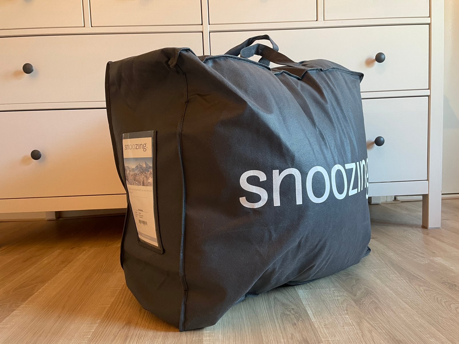 Vier seizoenen dekbed Snoozing, Huis en Inrichting, Ophalen, Eenpersoons, Wit, Deken of Dekbed