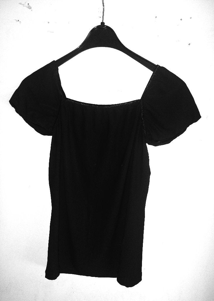 Zwarte damesblouse, Kleding | Dames, Maat 38/40 (M), Zwart, Ophalen of Verzenden, Zo goed als nieuw