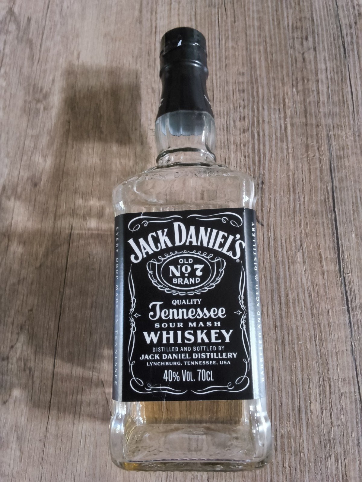 2 x Jack daniels flessen 70 ml, Ophalen of Verzenden