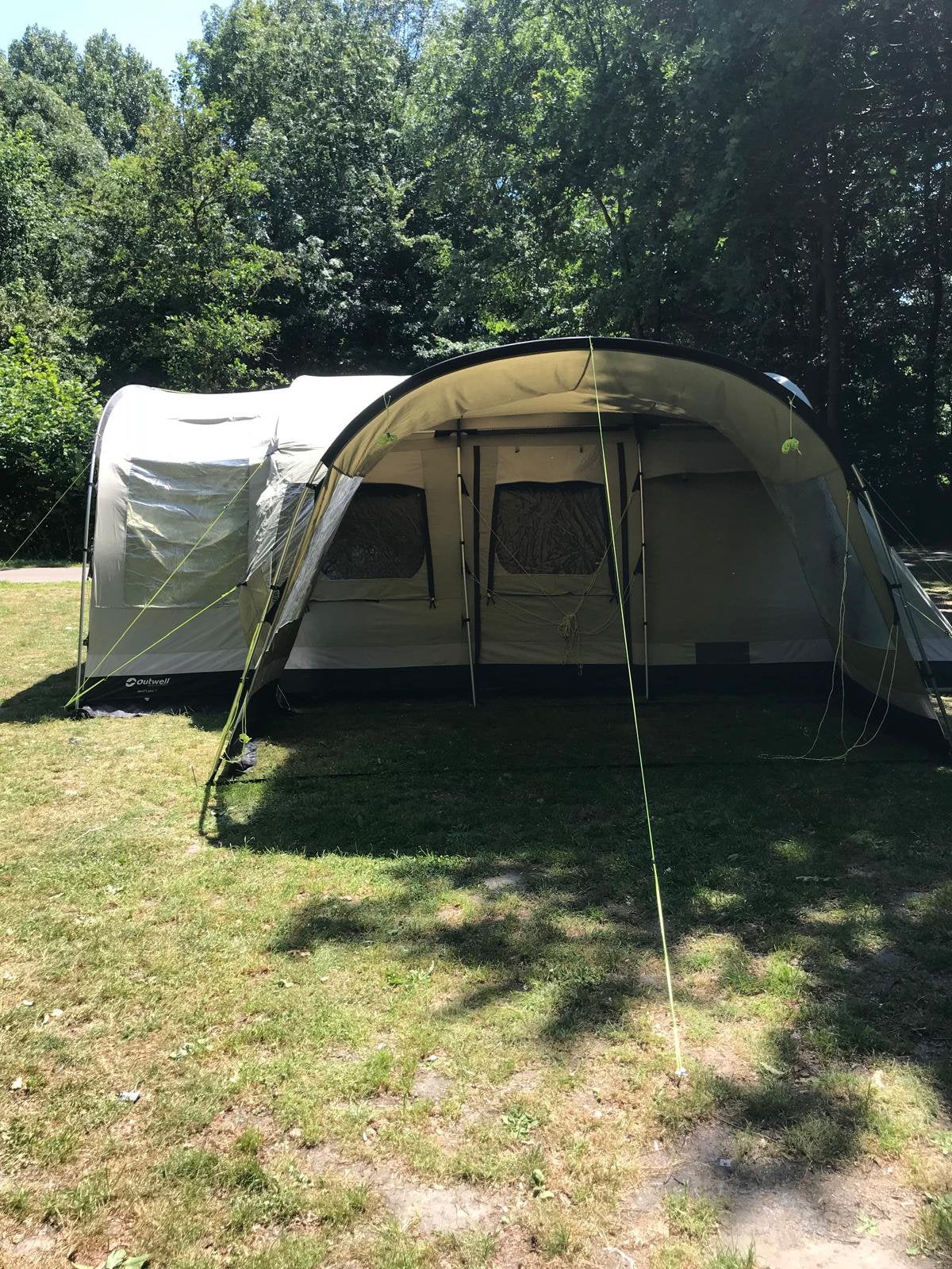 Tuneltent 5 personen Outwell wolf lake., Ophalen, Gebruikt, Tot en met 5