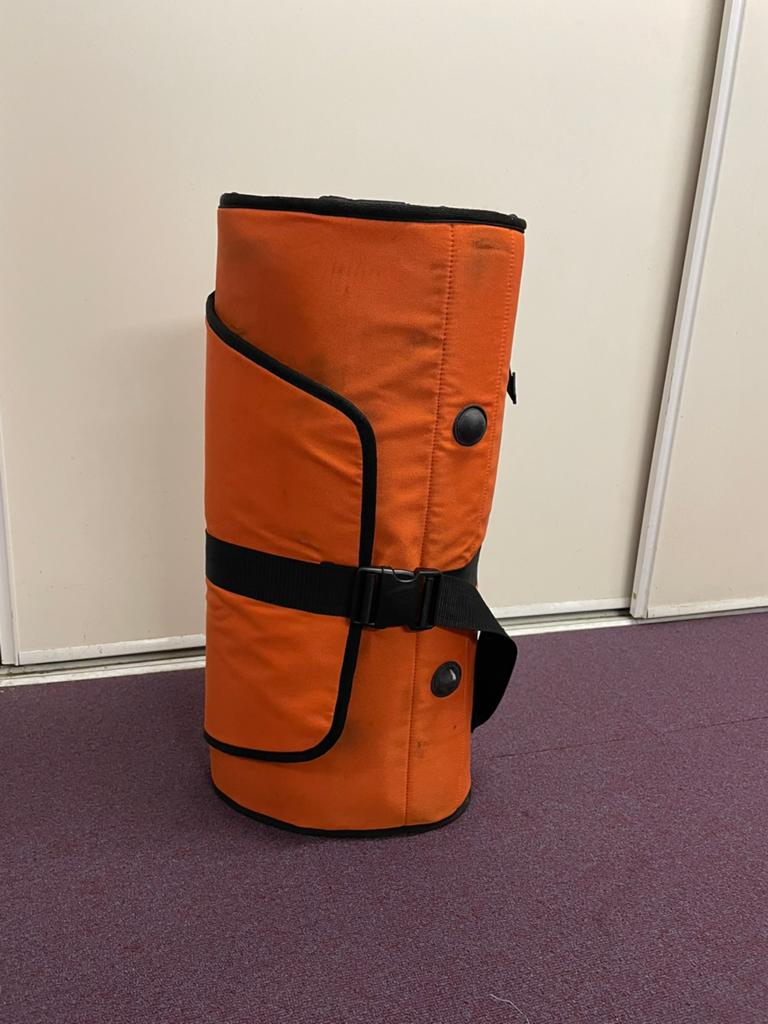 Stokke prampack, 30 cm of meer, Gebruikt, Oranje, Wieltjes