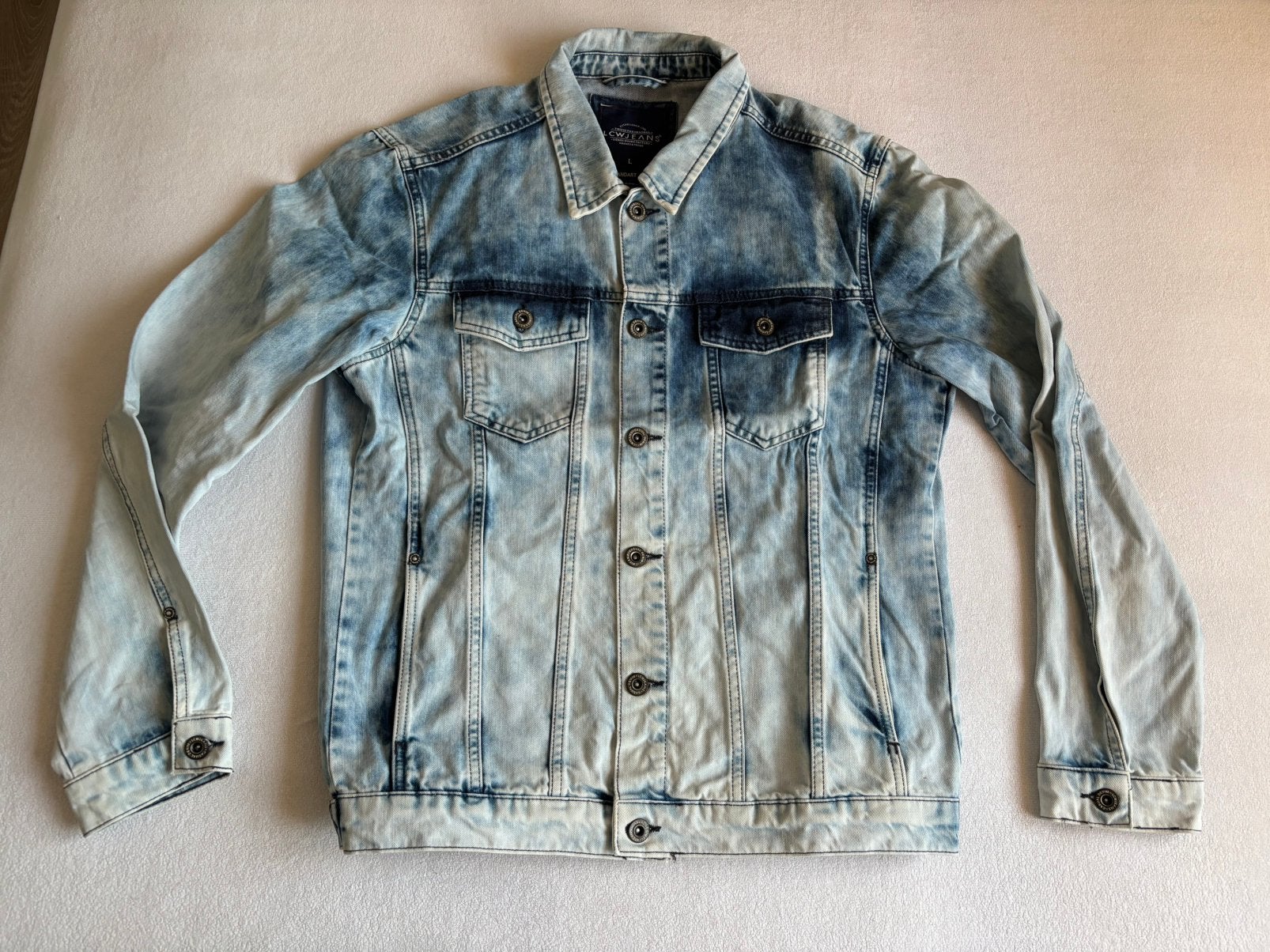 Heel stoer spijkerjack lcw jeans  mt l, Kleding | Heren, Ophalen of Verzenden, Zo goed als nieuw, Maat 56/58 (XL), Blauw