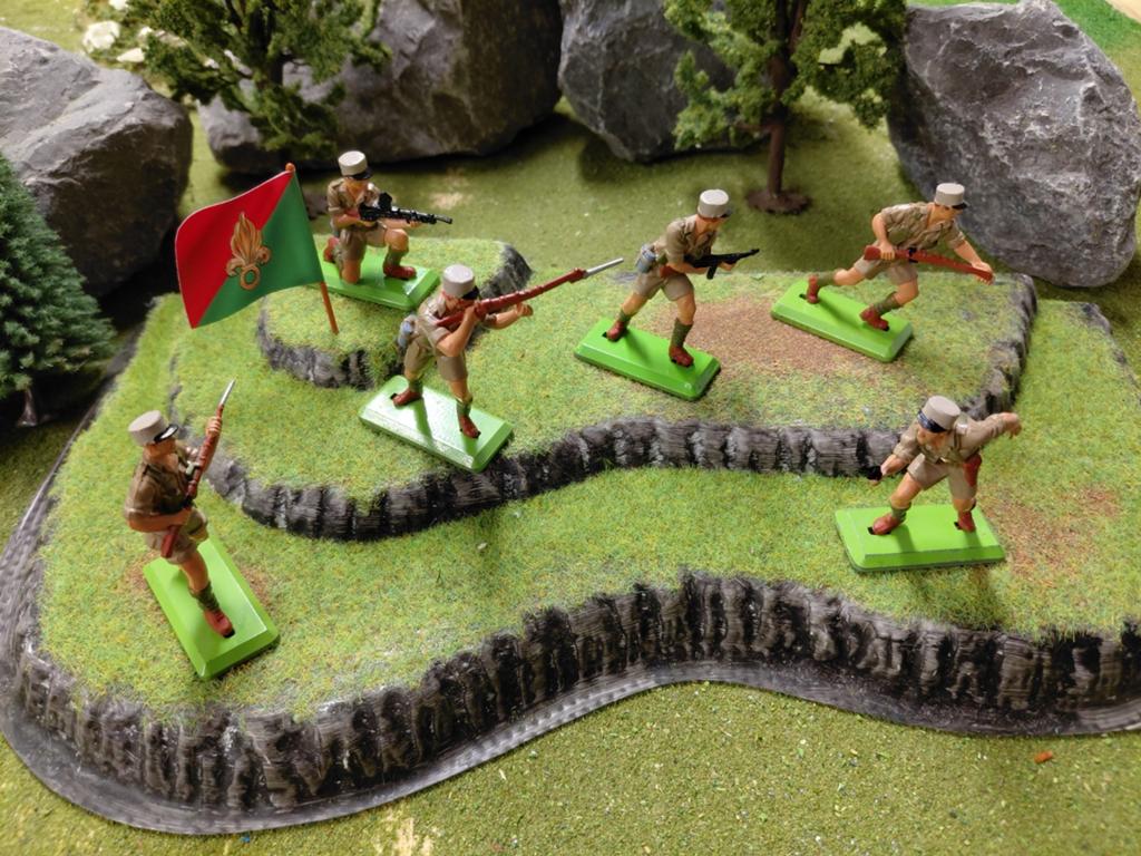 Dsg Franse Legionairs, Hobby en Vrije tijd, Modelbouw | Figuren en Diorama's, Ophalen of Verzenden, Groter dan 1:35