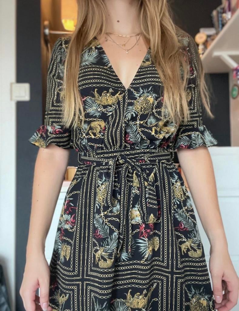Seven Sisters zomerjurkje - XXS - Heel goed, Kleding | Dames, Jurken, Zwart, Ophalen of Verzenden, Zo goed als nieuw, Maat 34 (XS) of kleiner