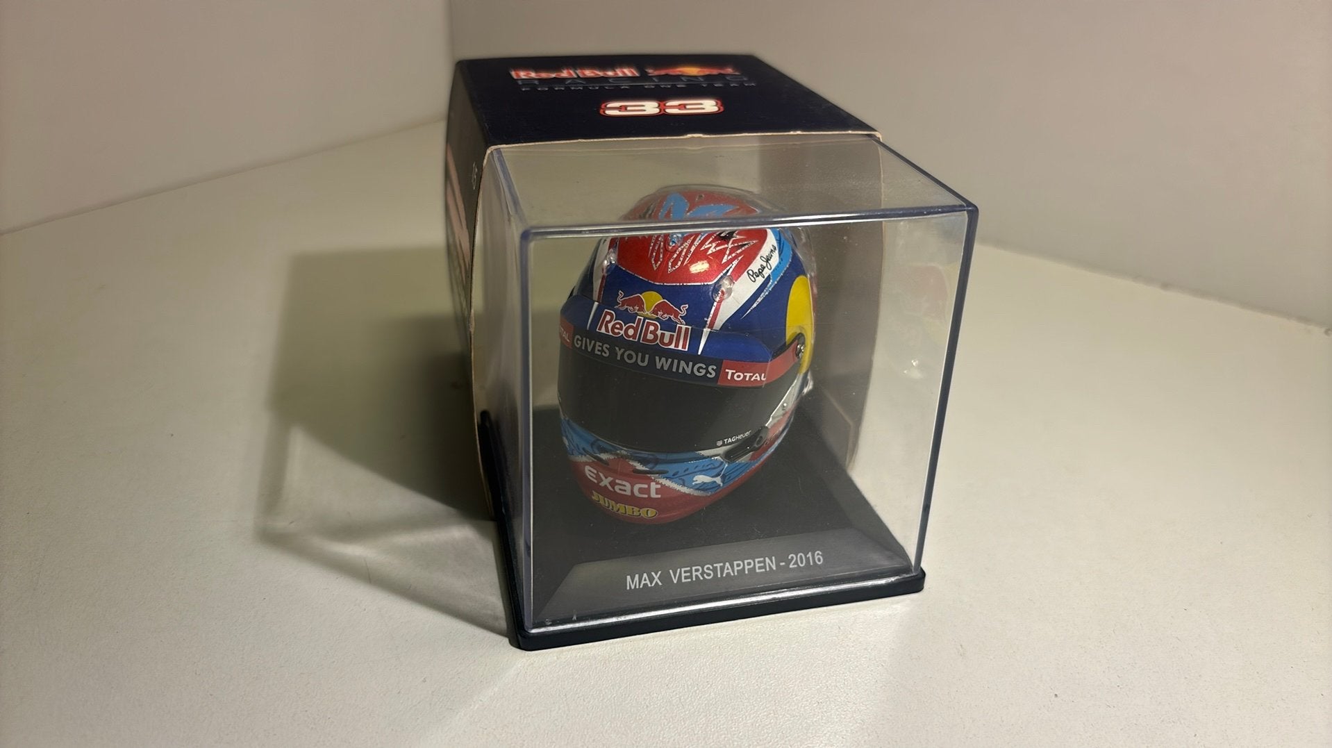 F1 helm max verstappen 2016 spark 1.5, Ophalen of Verzenden, Zo goed als nieuw, Formule 1