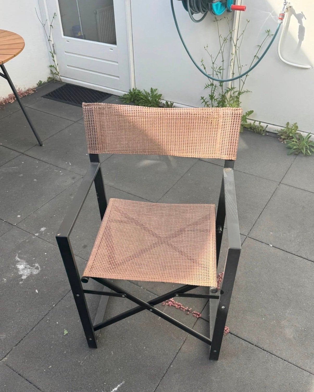 Jysk tuinstoelen - 4 stuks, Ophalen, Gebruikt, Metaal, Inklapbaar