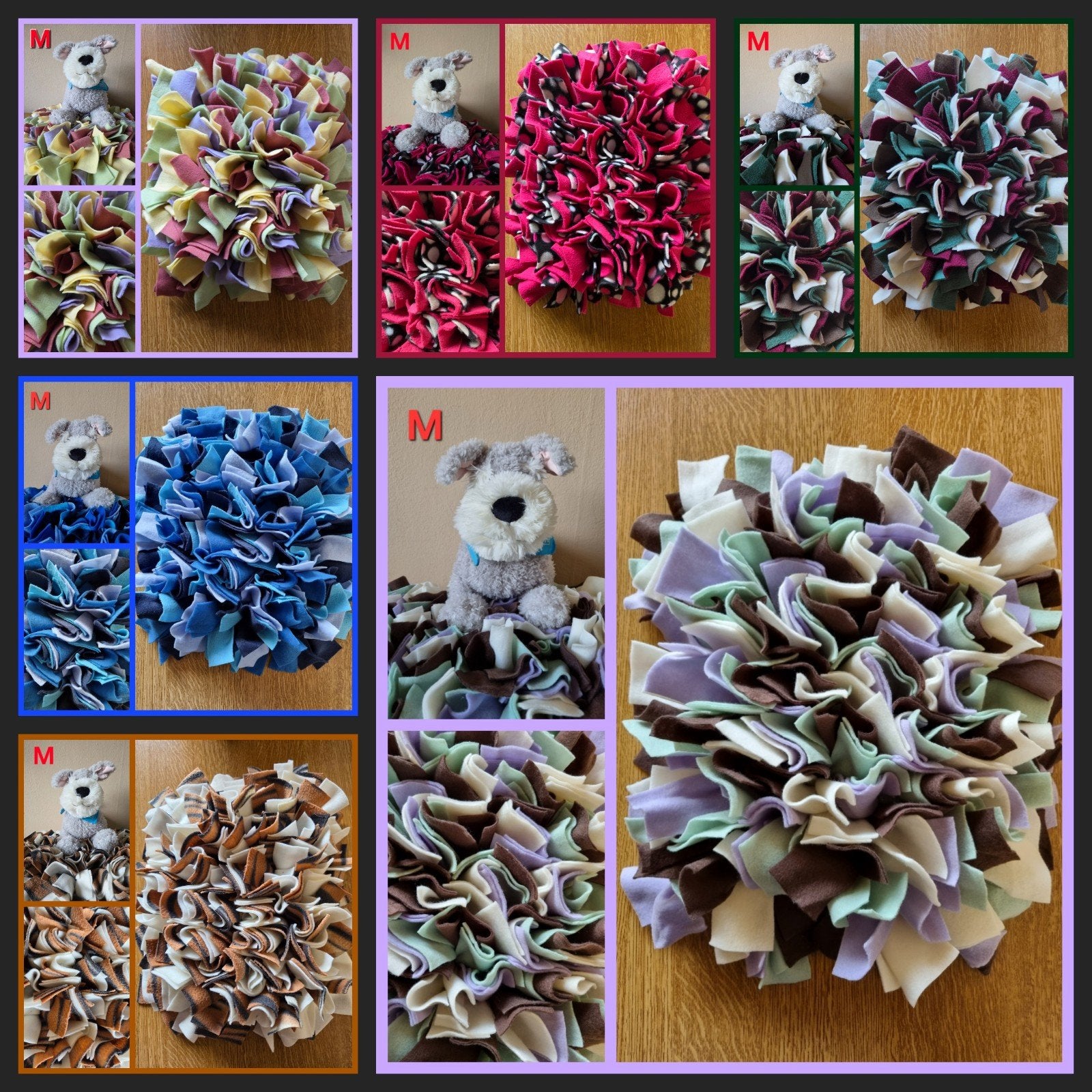 Snuffelmatten maat M, L en XL. Dierendag Actie!!, Ophalen of Verzenden, Nieuw, Intelligentiespeelgoed