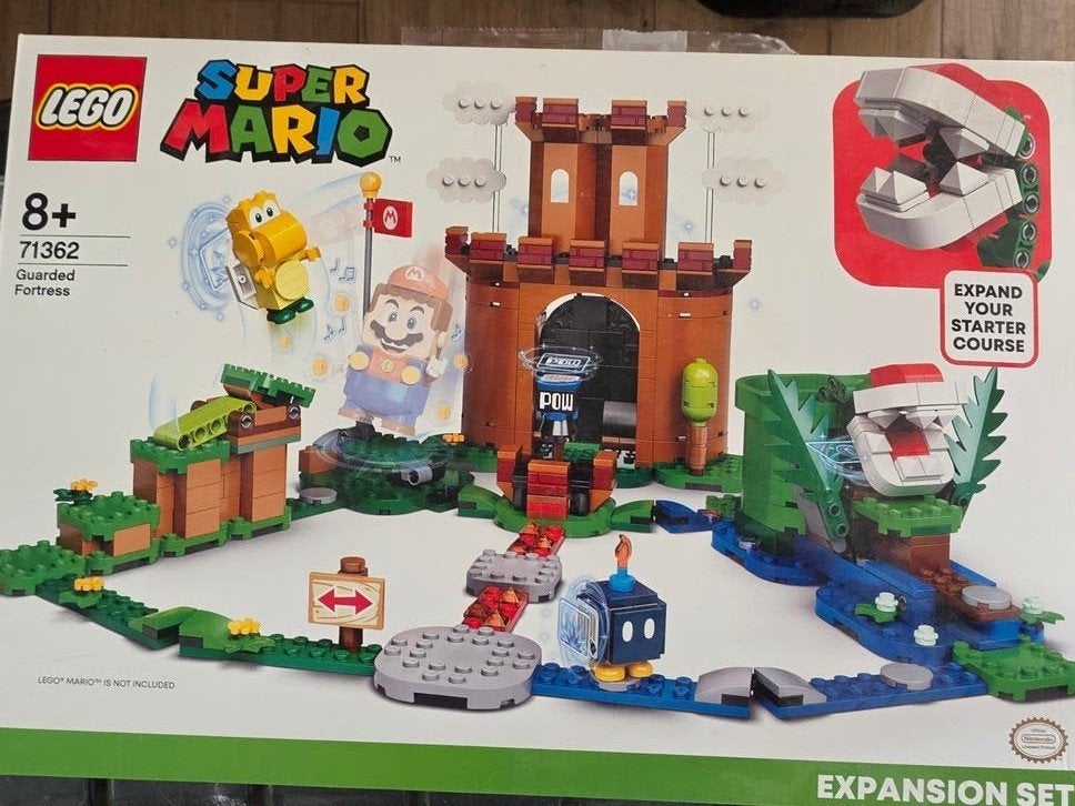 LEGO Super Mario 71362 - Guarded Fortress, Lego, Ophalen of Verzenden, Zo goed als nieuw, Inclusief doos