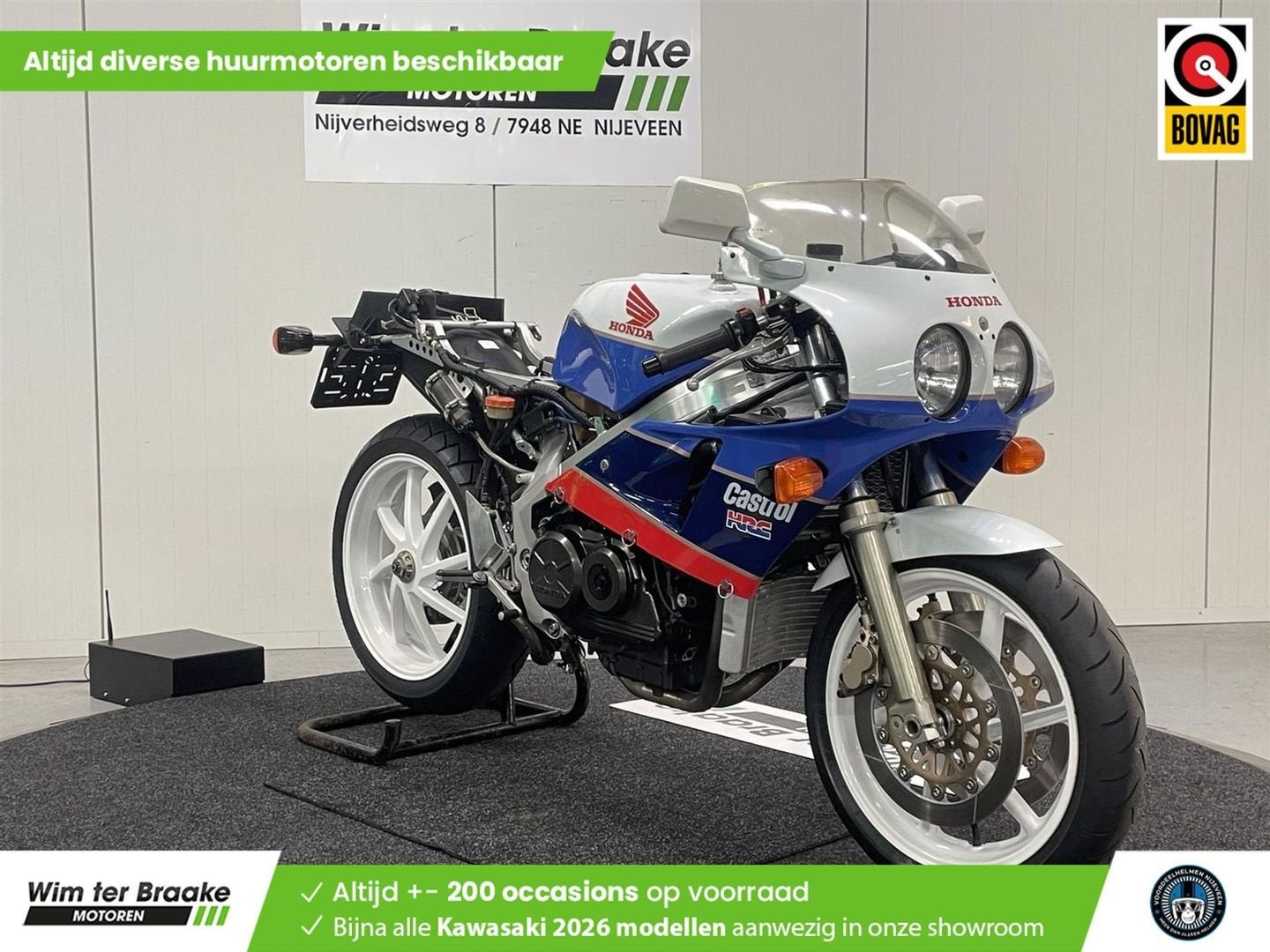 Honda VFR 750 R RC 30 (bj 1991), Motoren, HONDA, 4 cilinders, Motorrijbewijs A, Bedrijf
