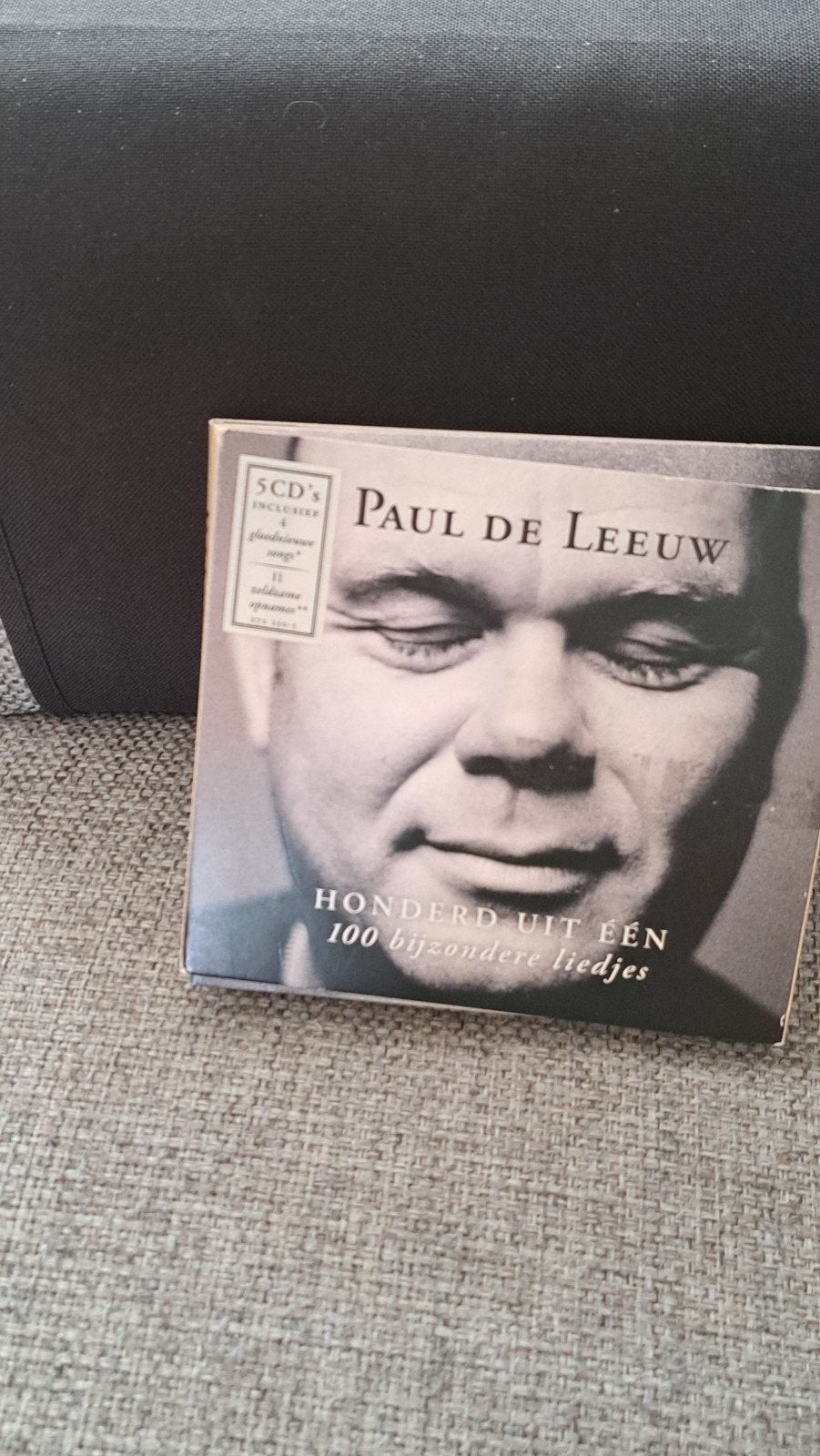 5 luxe cd box  Paul de Leeuw  100 bijzondere liedjes, Ophalen of Verzenden, Zo goed als nieuw, Boxset, Inclusief boekje