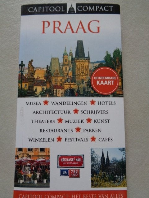 Praag  -  Capitool Compact, Capitool, Europa, Ophalen of Verzenden, Reisgids of -boek