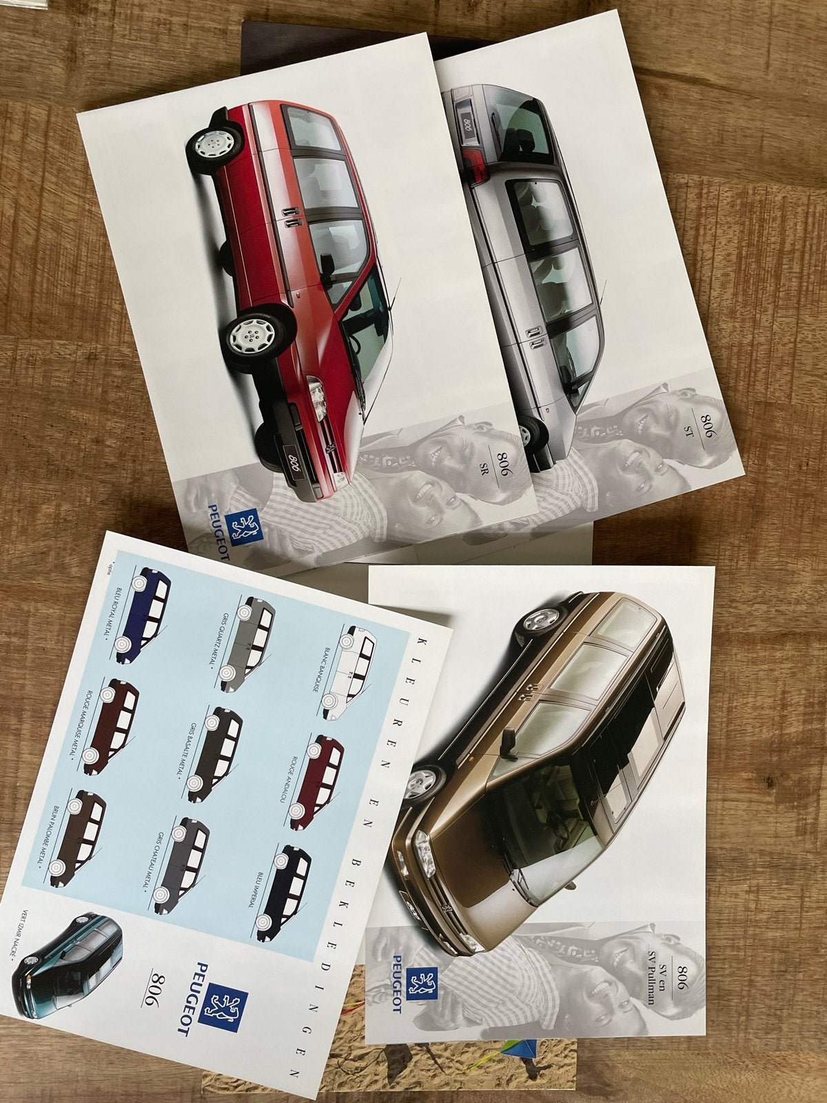 Peugeot 806 Brochure Collectie, Ophalen of Verzenden, Zo goed als nieuw, Peugeot