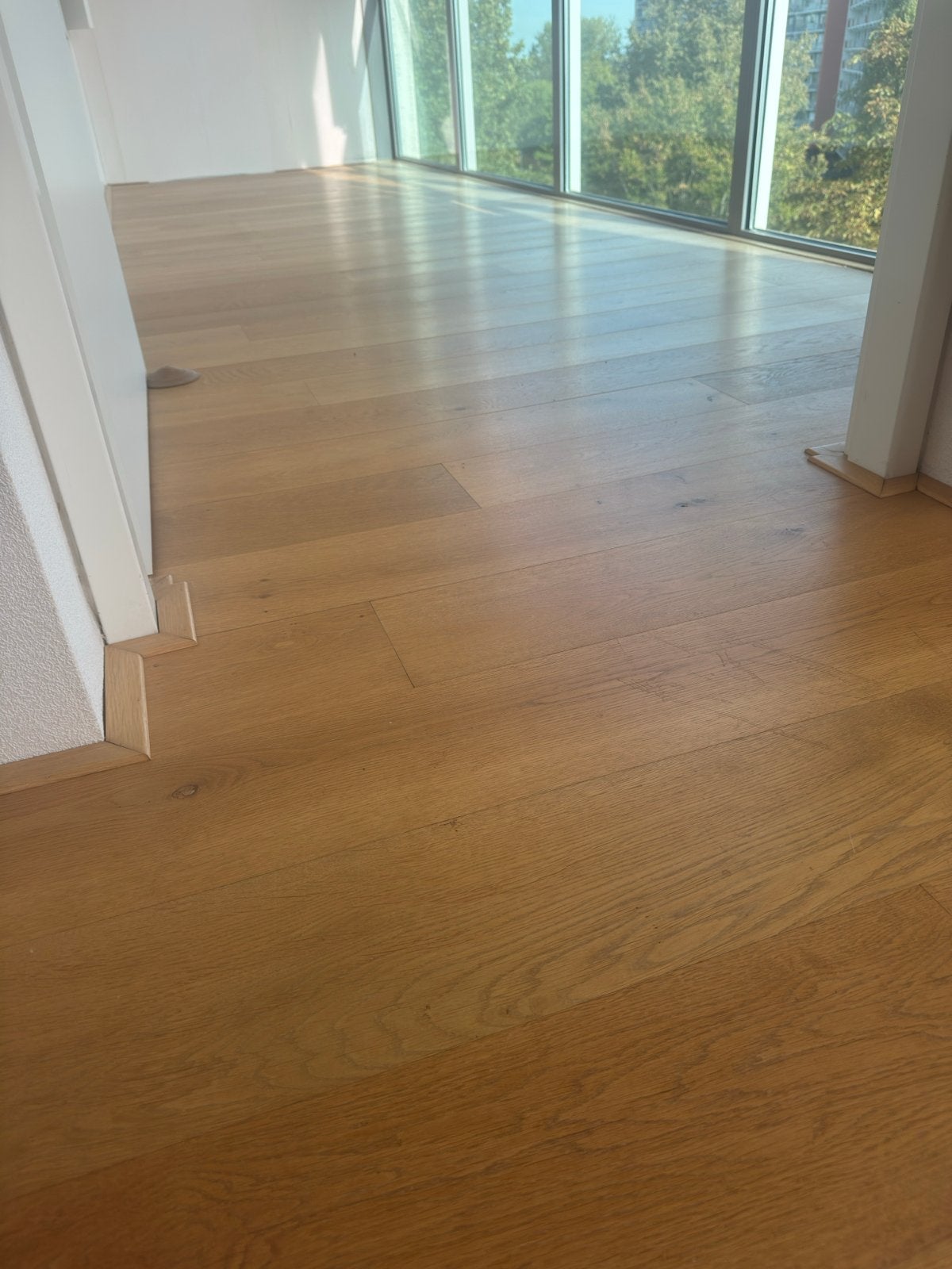 Eiken Parketvloer - ca. 65 m², Gebruikt, 10 m² of meer, 10 tot 30 cm, Hout