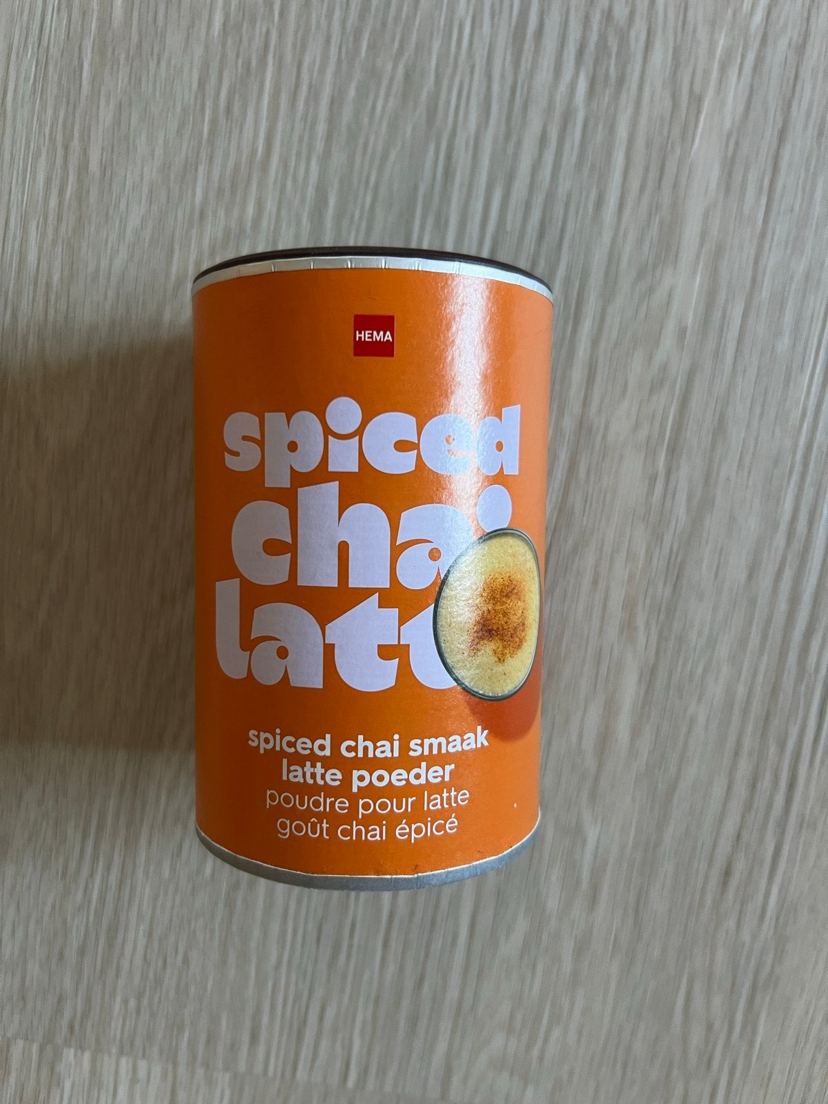 Spiced chai latte poeder 250 gr HEMA, Ophalen of Verzenden