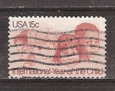 USA, Jaar v/h Kind, 1979., Postzegels en Munten, Ophalen of Verzenden, Gestempeld, Noord-Amerika